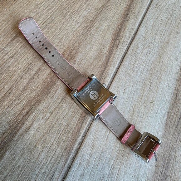 FREE @! Michele Rare Design Diamond Sport MW2 Watch - Picture 6 of 9